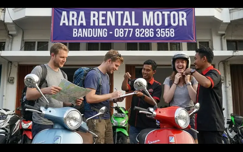 Tempat Sewa Motor di Bandung